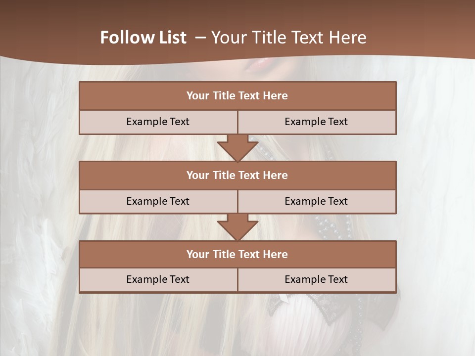 Per On Romance White PowerPoint Template