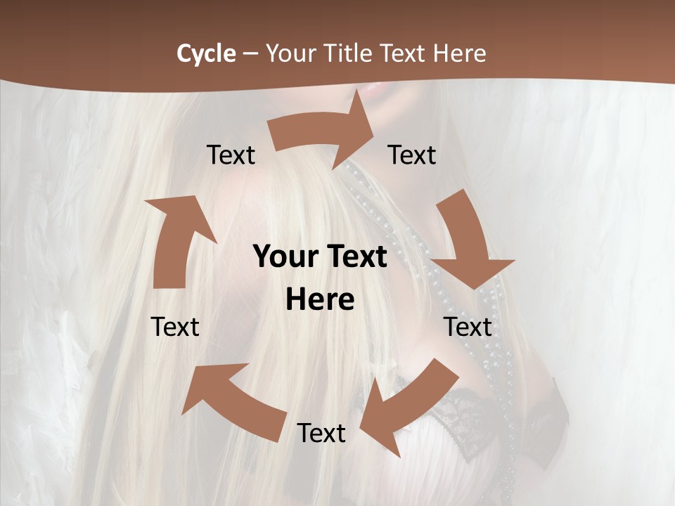 Per On Romance White PowerPoint Template