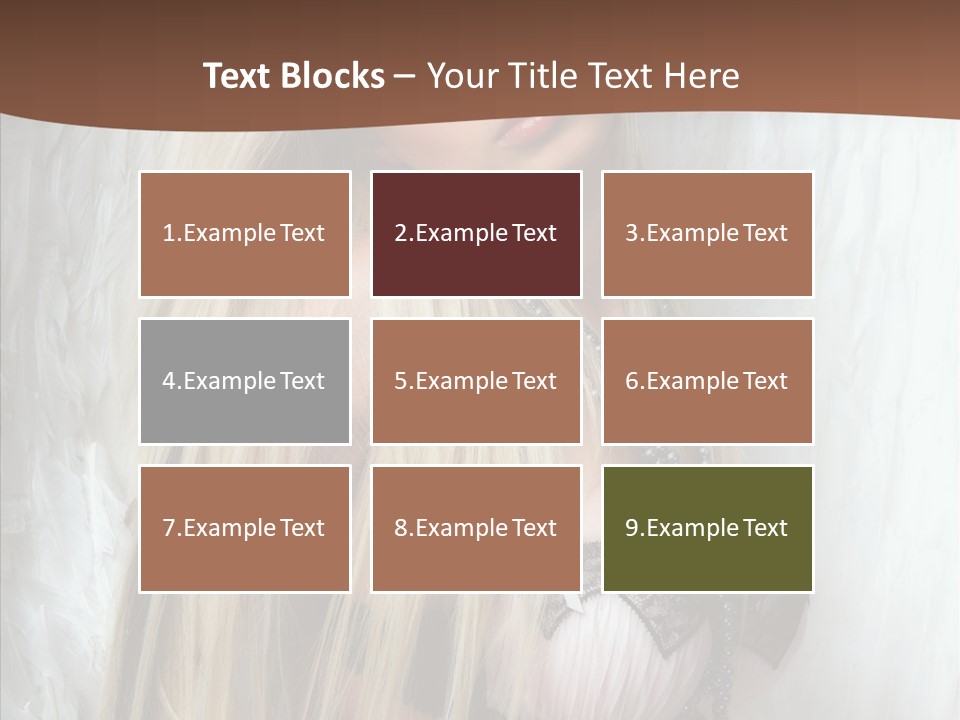 Per On Romance White PowerPoint Template