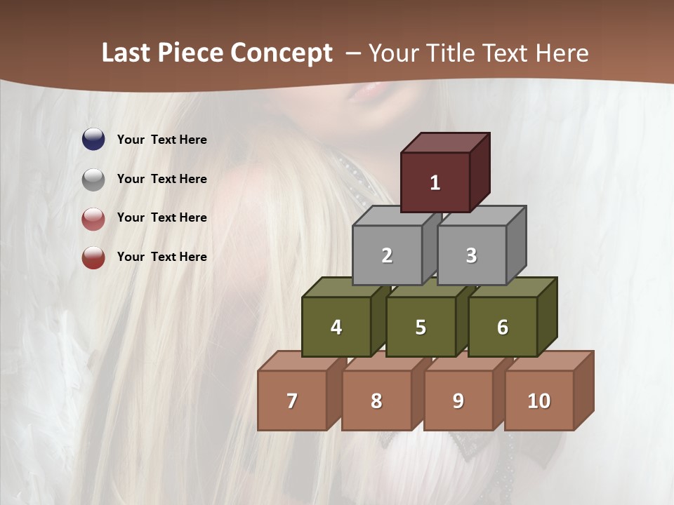 Per On Romance White PowerPoint Template