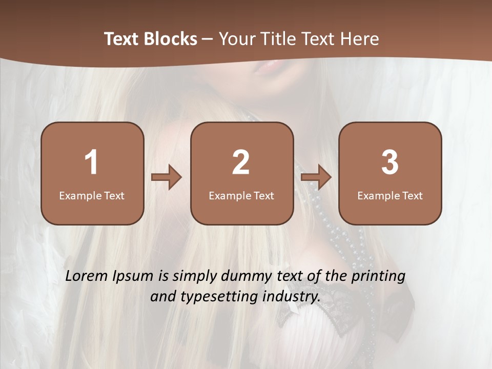 Per On Romance White PowerPoint Template