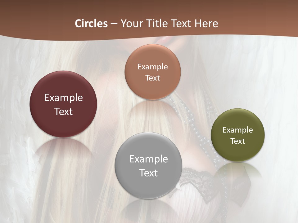 Per On Romance White PowerPoint Template