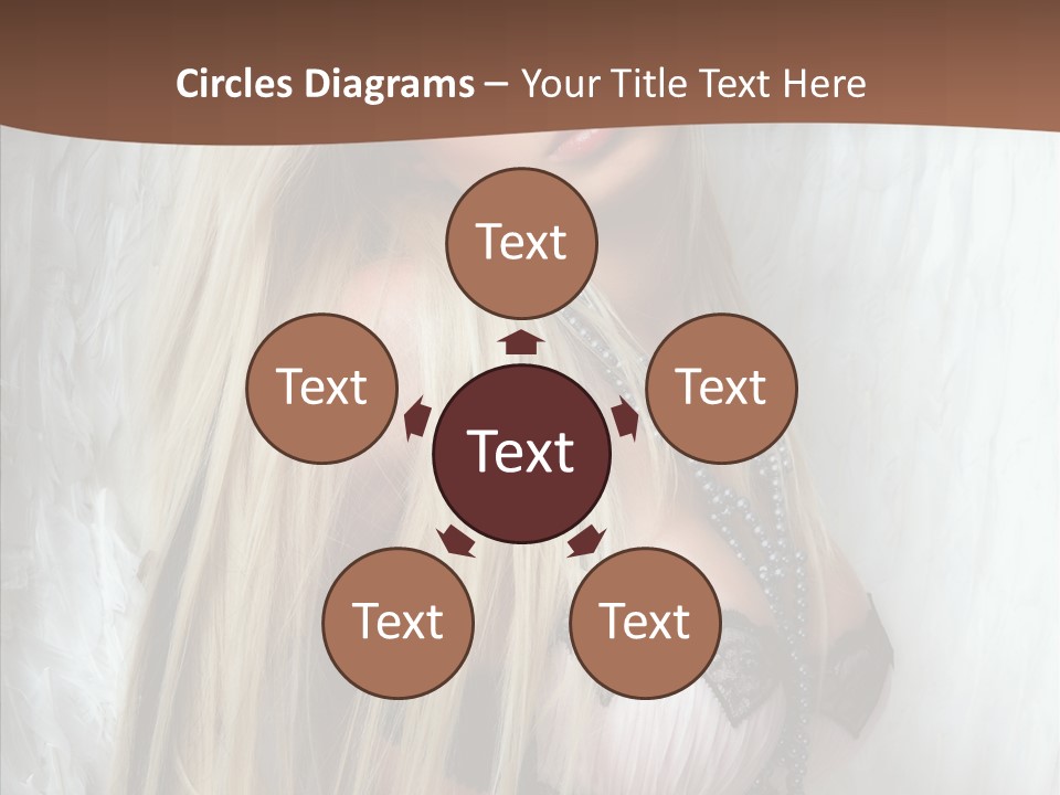 Per On Romance White PowerPoint Template