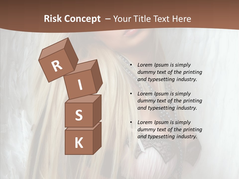 Per On Romance White PowerPoint Template