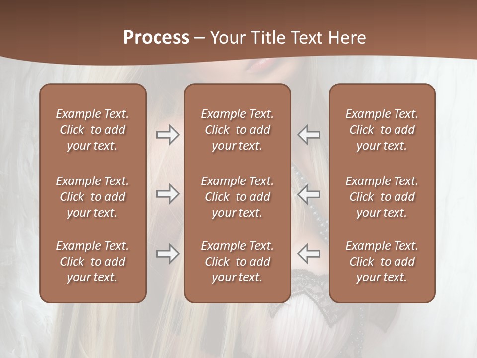 Per On Romance White PowerPoint Template