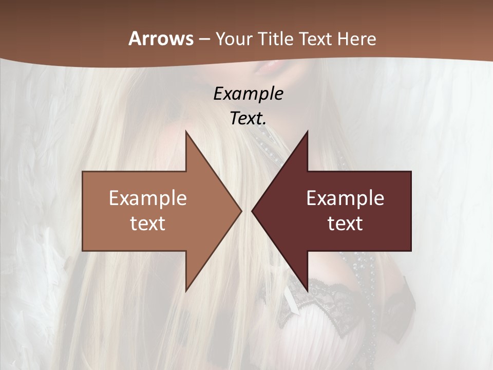 Per On Romance White PowerPoint Template