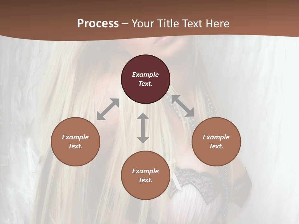 Per On Romance White PowerPoint Template