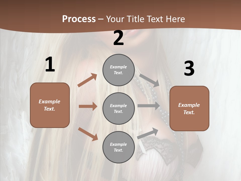 Per On Romance White PowerPoint Template