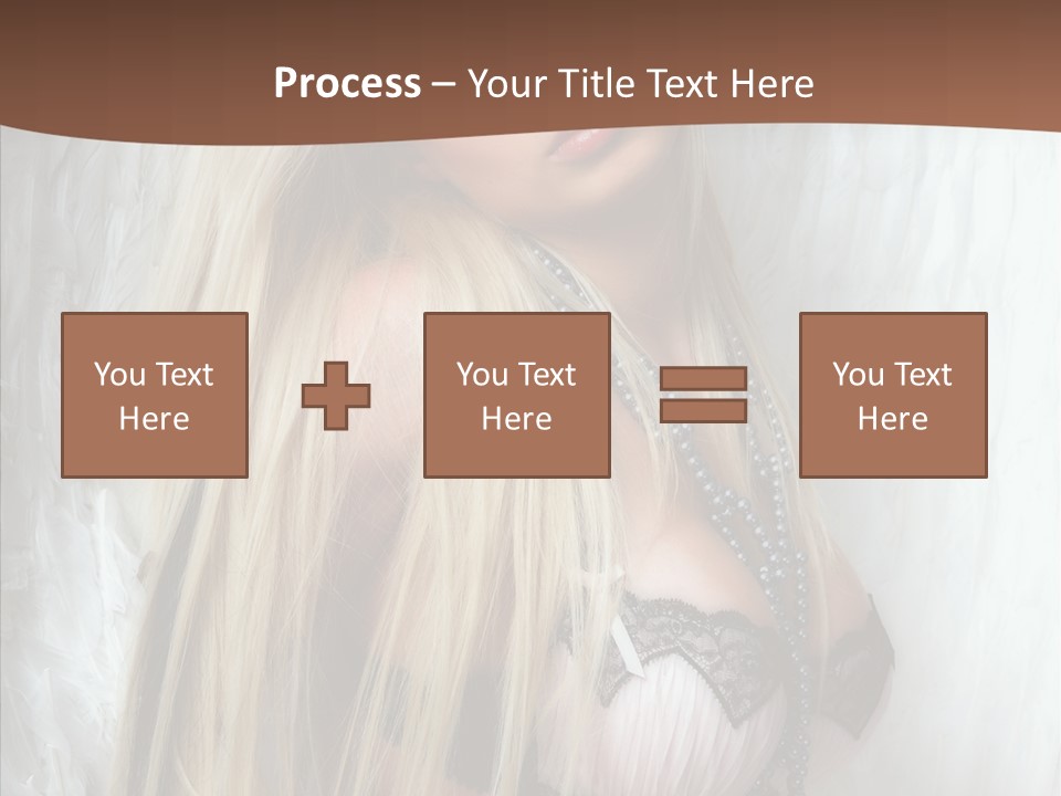 Per On Romance White PowerPoint Template