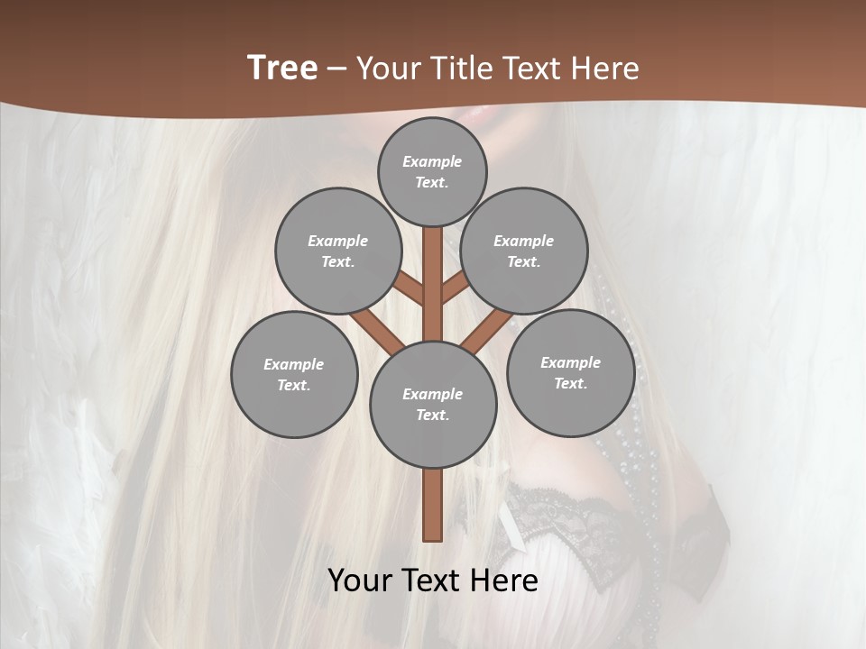 Per On Romance White PowerPoint Template