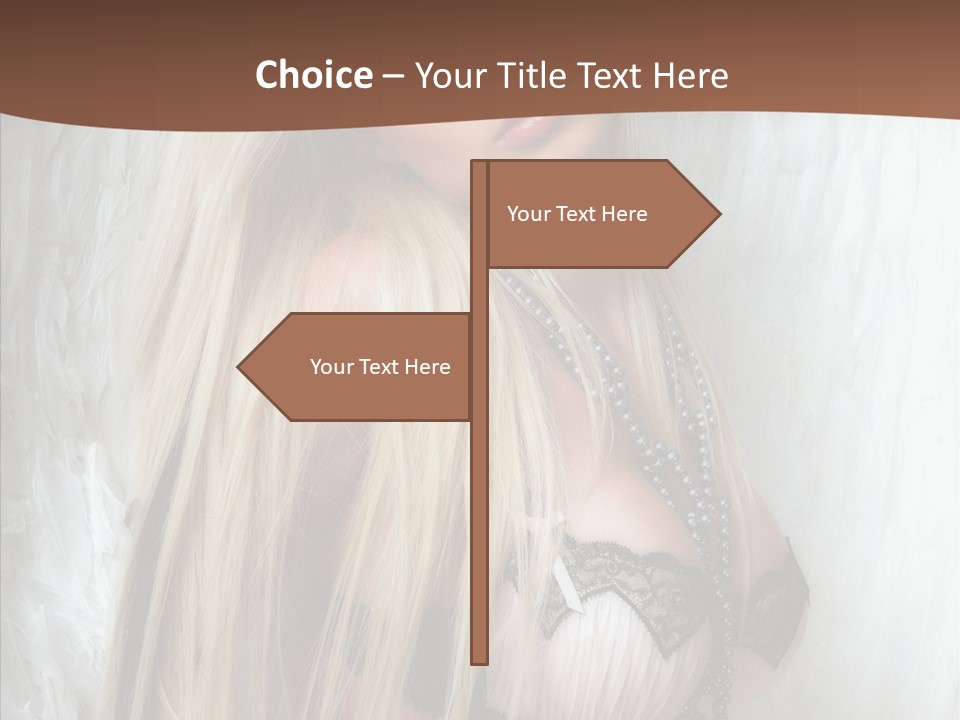 Per On Romance White PowerPoint Template