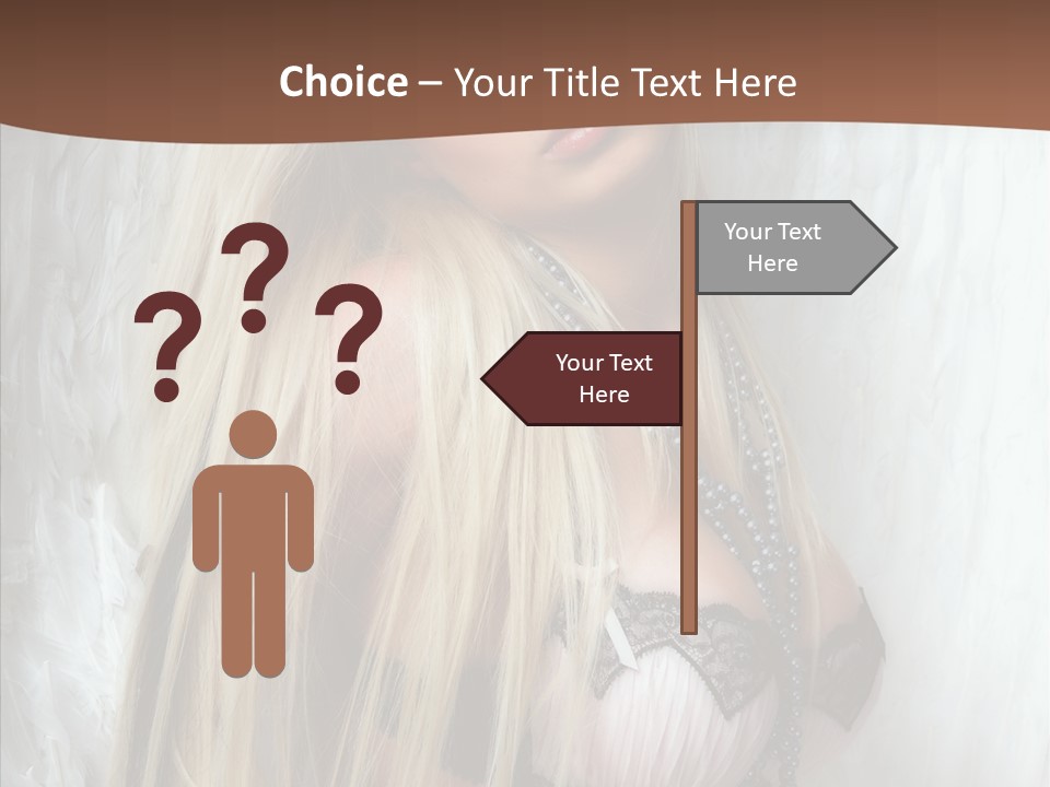 Per On Romance White PowerPoint Template