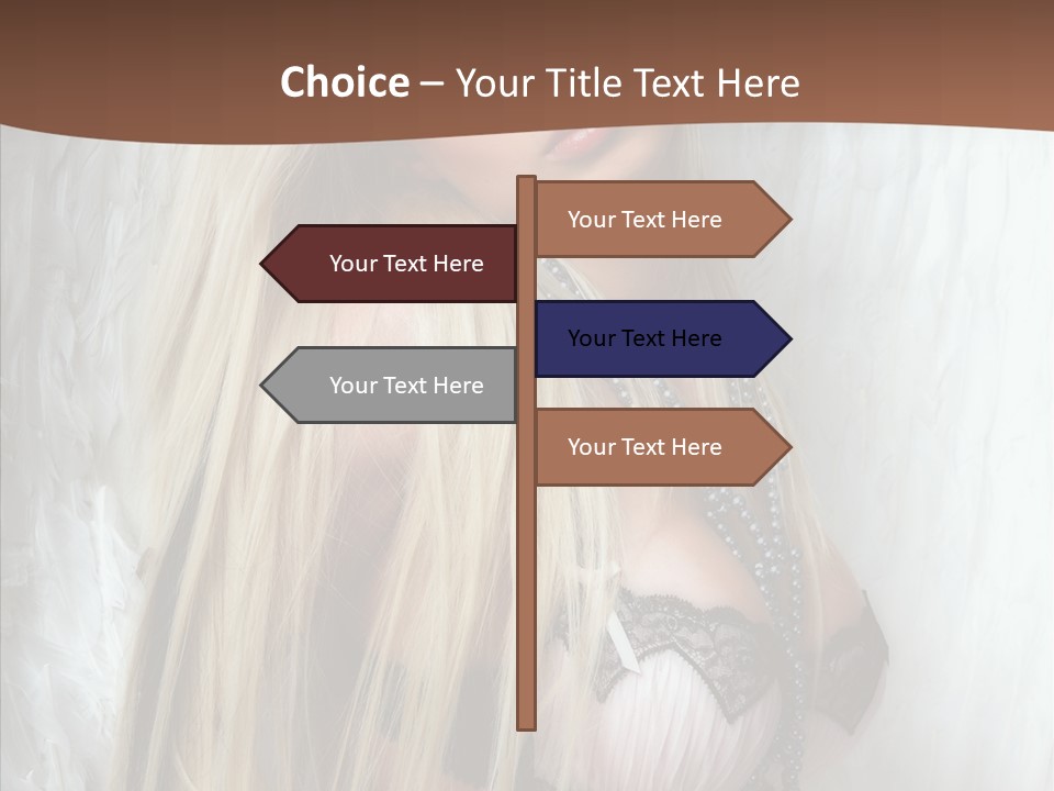 Per On Romance White PowerPoint Template