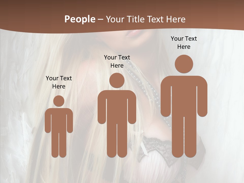 Per On Romance White PowerPoint Template