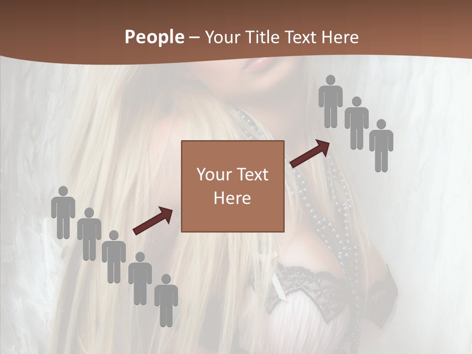 Per On Romance White PowerPoint Template