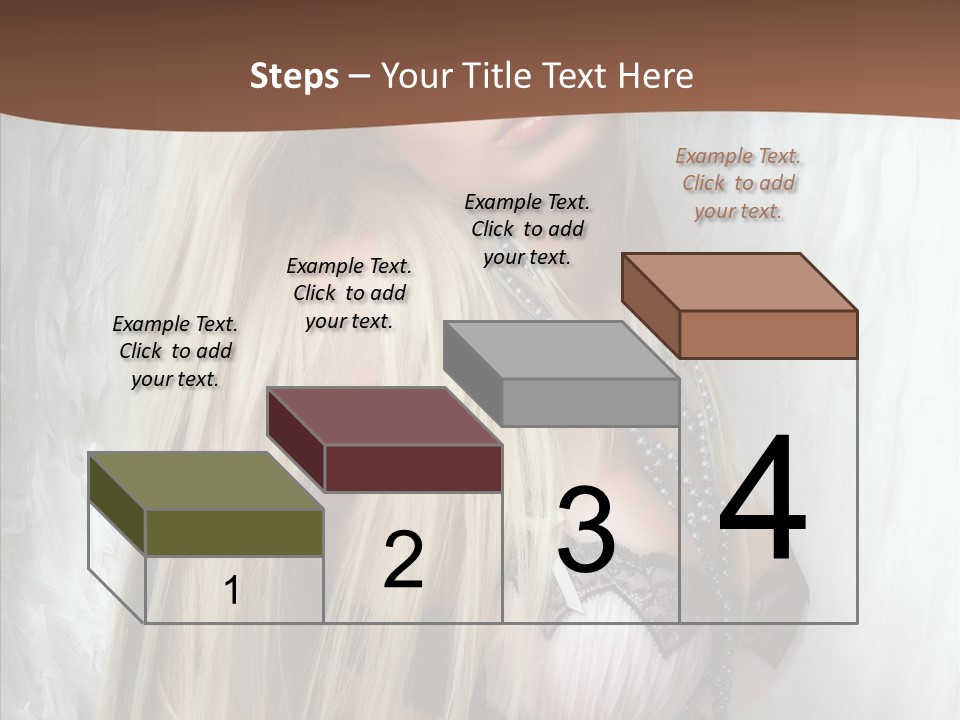 Per On Romance White PowerPoint Template