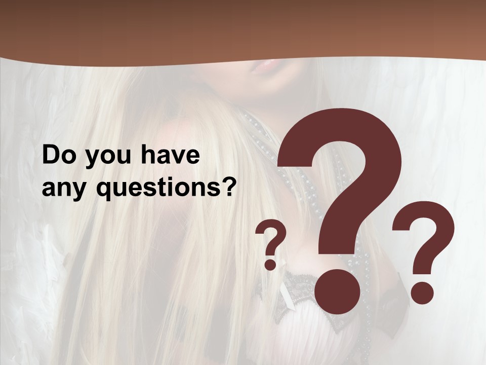 Per On Romance White PowerPoint Template