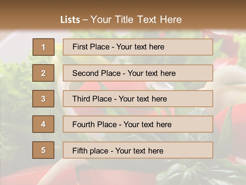 Vitamin Glass Organic PowerPoint Template