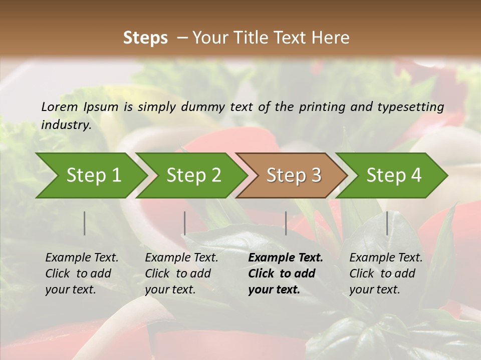 Vitamin Glass Organic PowerPoint Template
