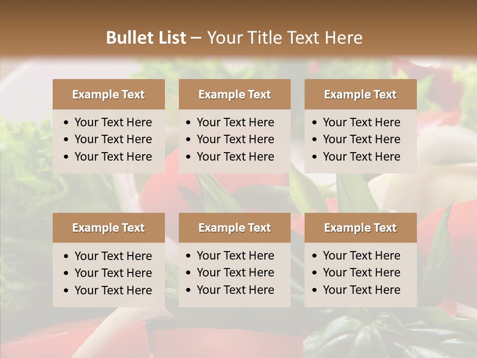Vitamin Glass Organic PowerPoint Template