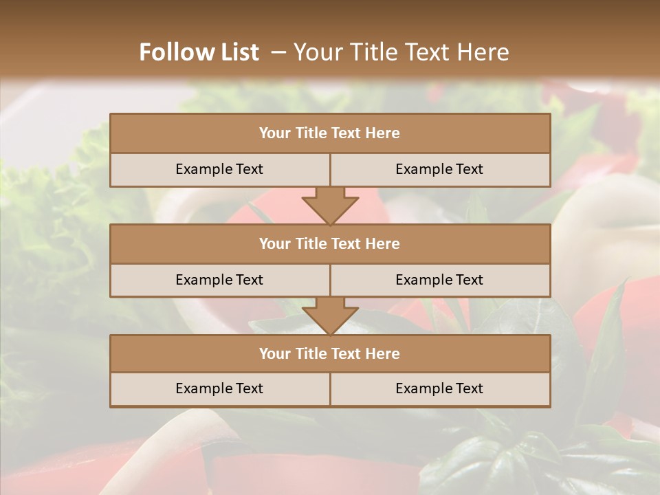 Vitamin Glass Organic PowerPoint Template