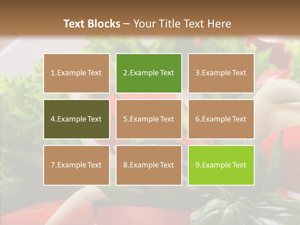 Vitamin Glass Organic PowerPoint Template
