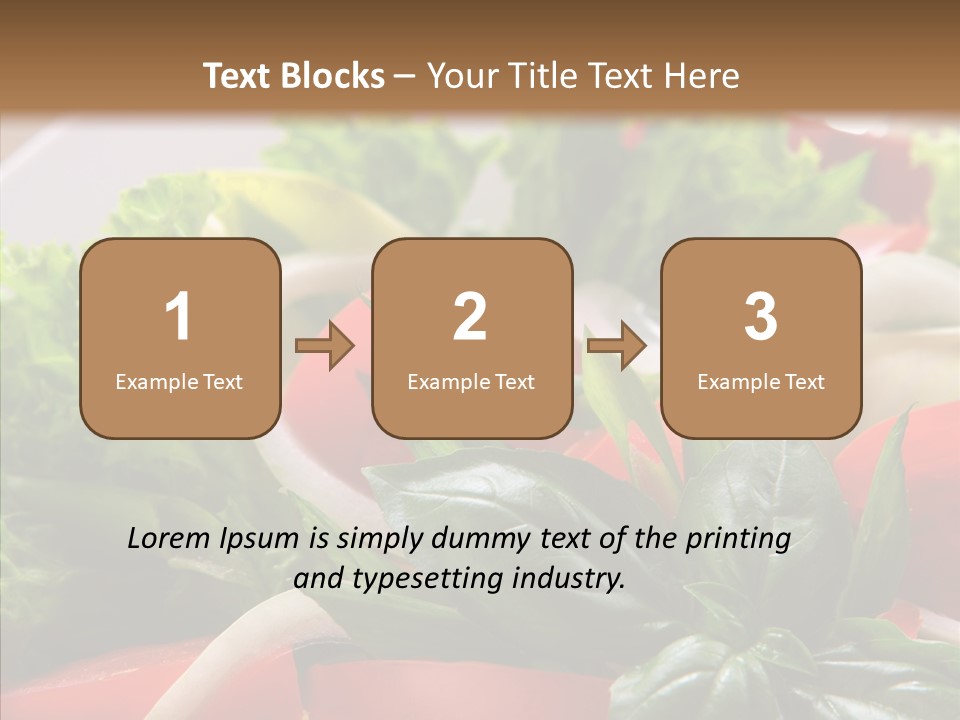 Vitamin Glass Organic PowerPoint Template