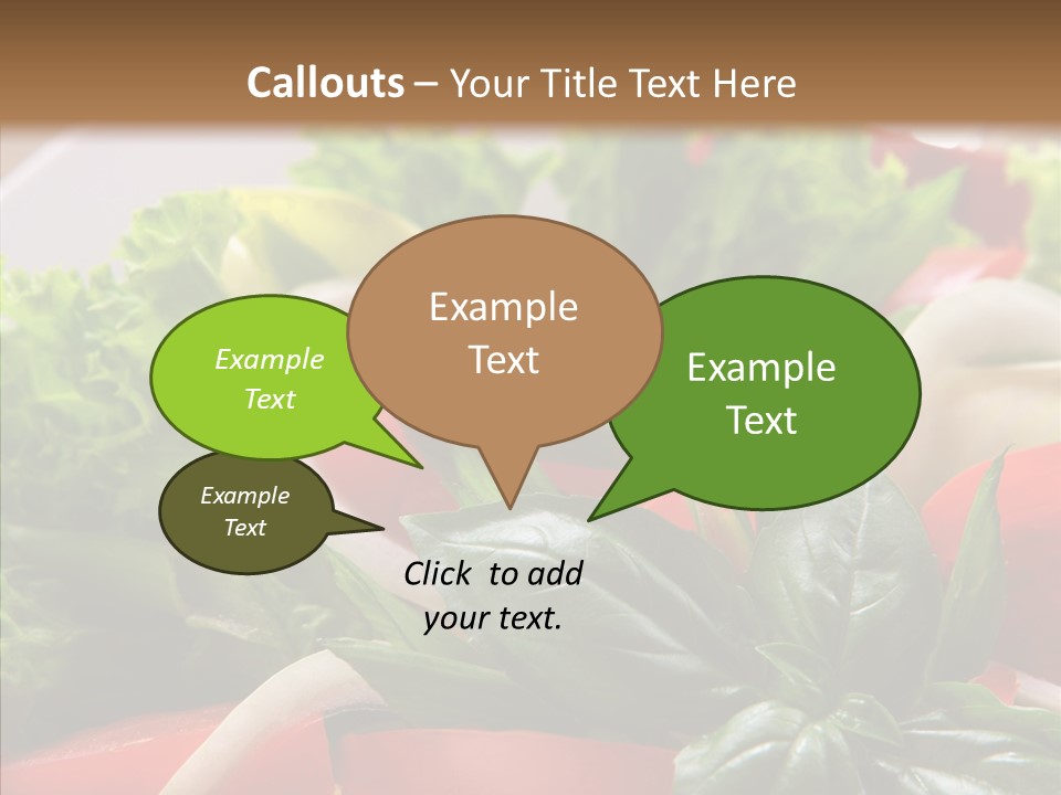 Vitamin Glass Organic PowerPoint Template