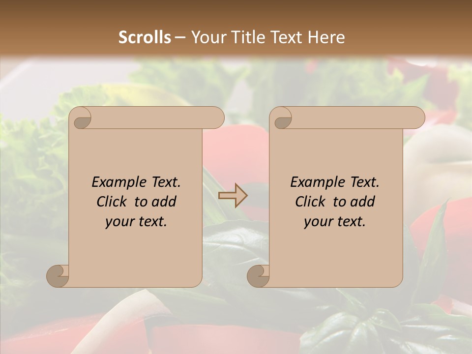 Vitamin Glass Organic PowerPoint Template