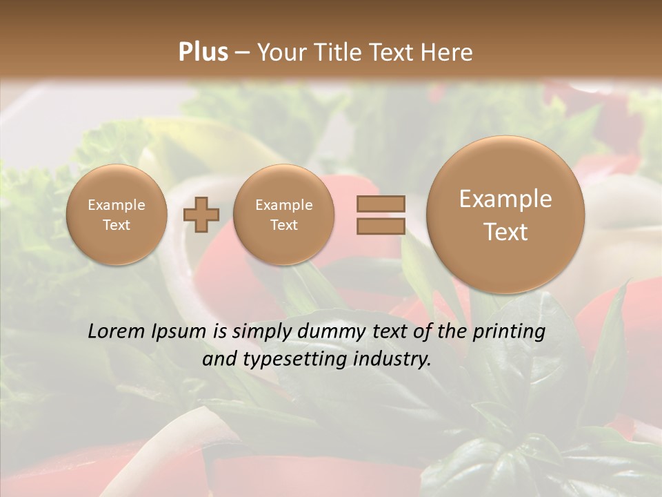 Vitamin Glass Organic PowerPoint Template