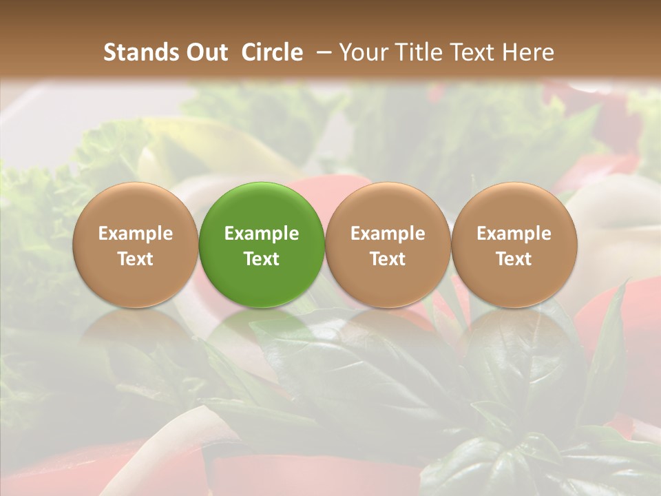 Vitamin Glass Organic PowerPoint Template