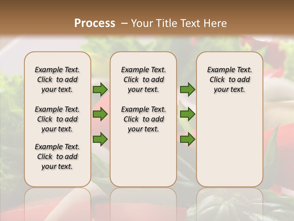 Vitamin Glass Organic PowerPoint Template