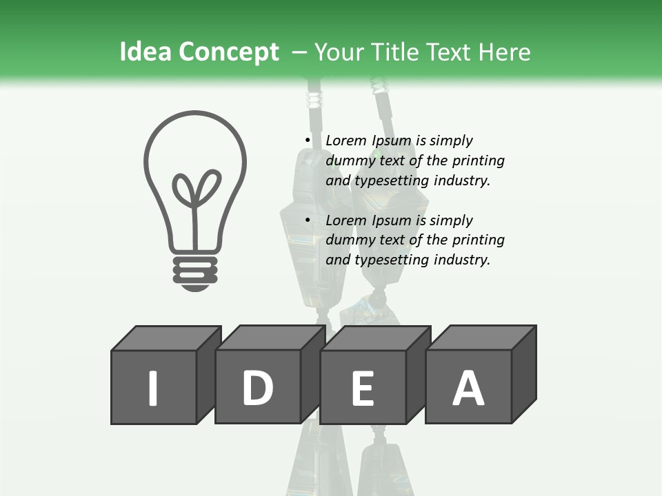 Graphic Smart Cartoon PowerPoint Template