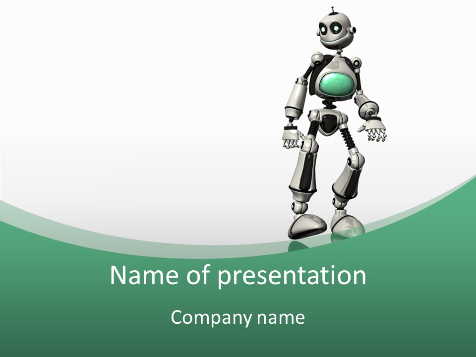 Silly Intelegance Technology PowerPoint Template