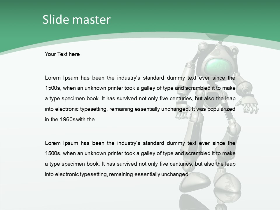 Silly Intelegance Technology PowerPoint Template