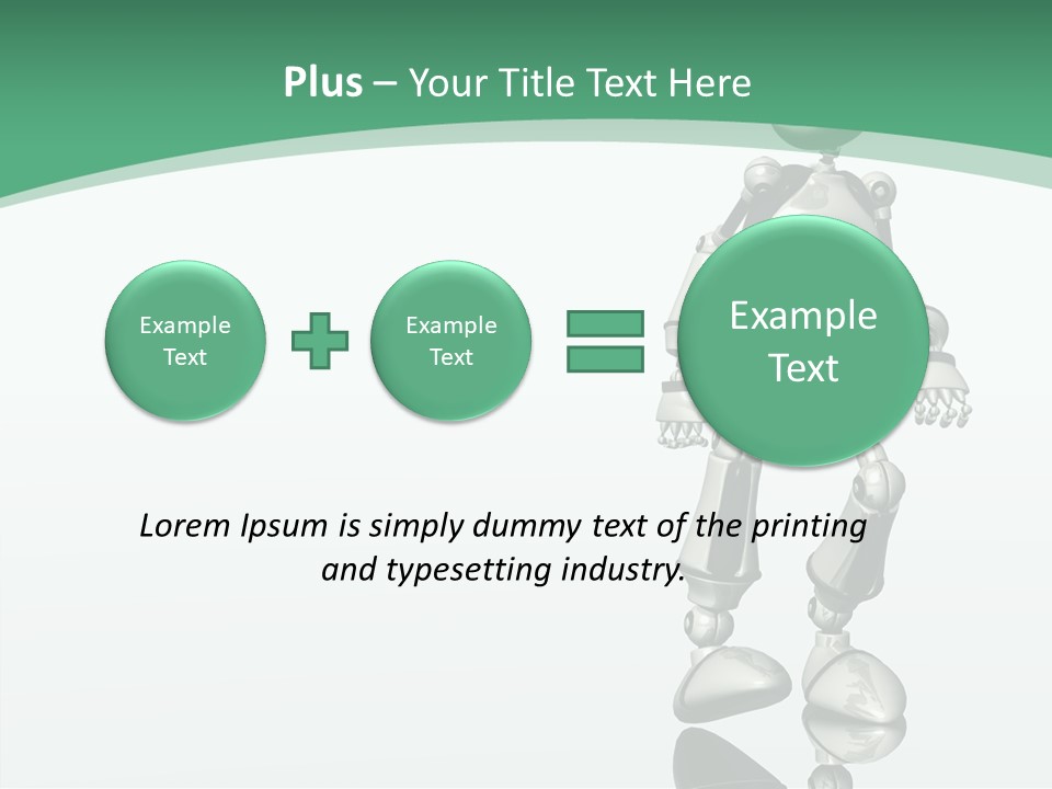 Silly Intelegance Technology PowerPoint Template