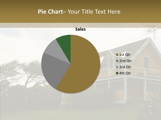 Wind House Tree PowerPoint Template