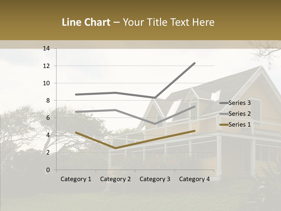 Wind House Tree PowerPoint Template