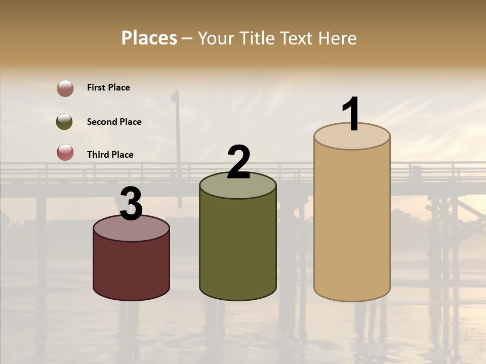 California Running Man PowerPoint Template