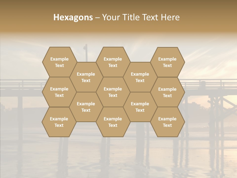 California Running Man PowerPoint Template