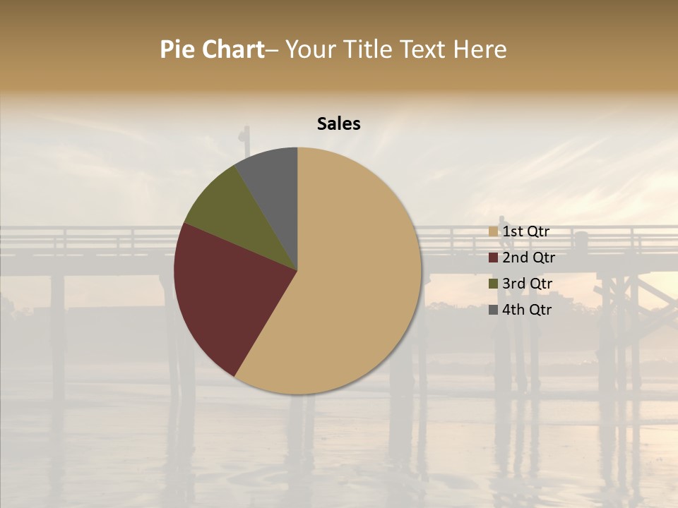 California Running Man PowerPoint Template