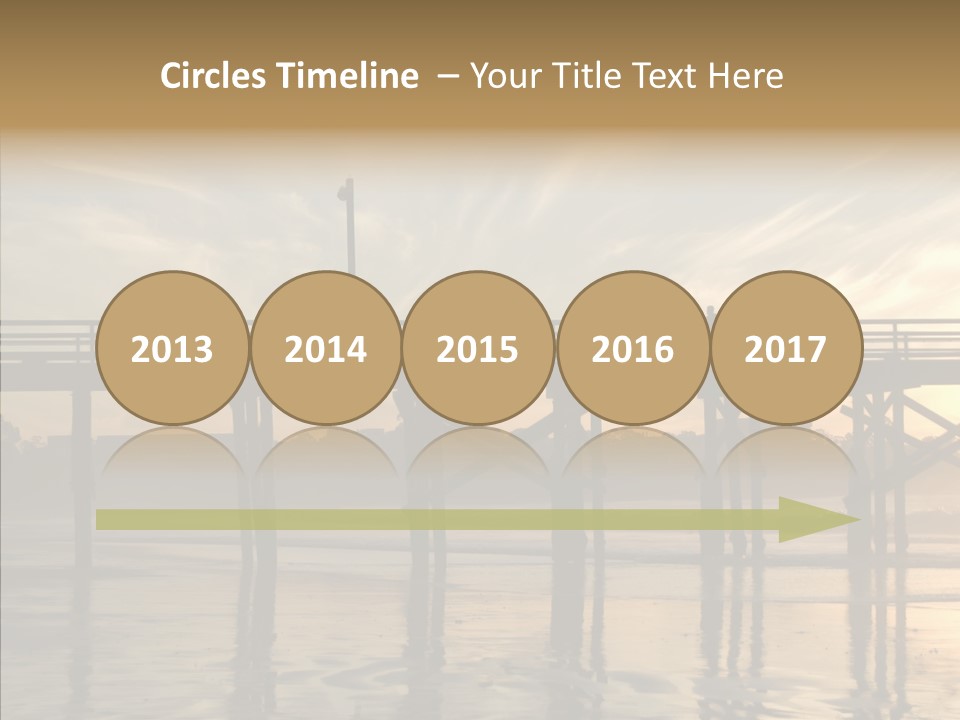 California Running Man PowerPoint Template