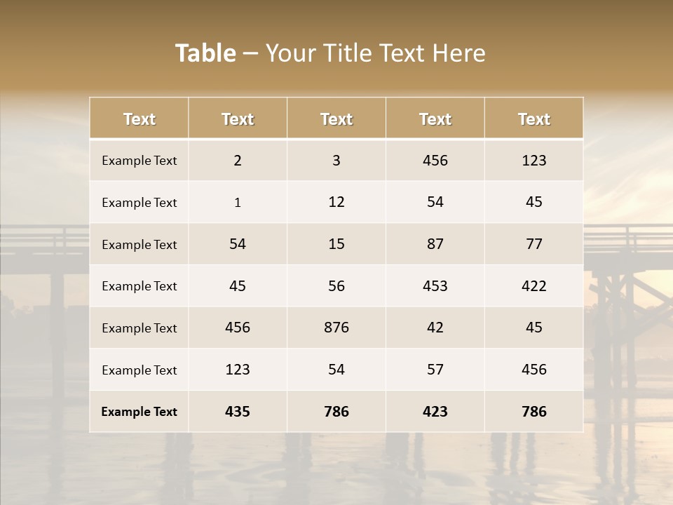 California Running Man PowerPoint Template