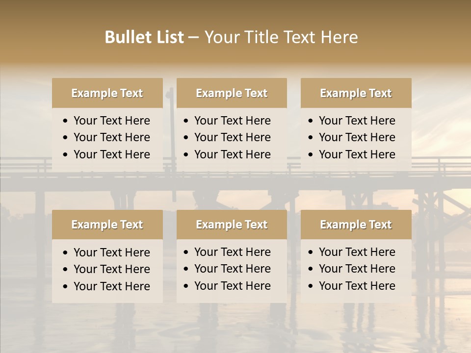 California Running Man PowerPoint Template