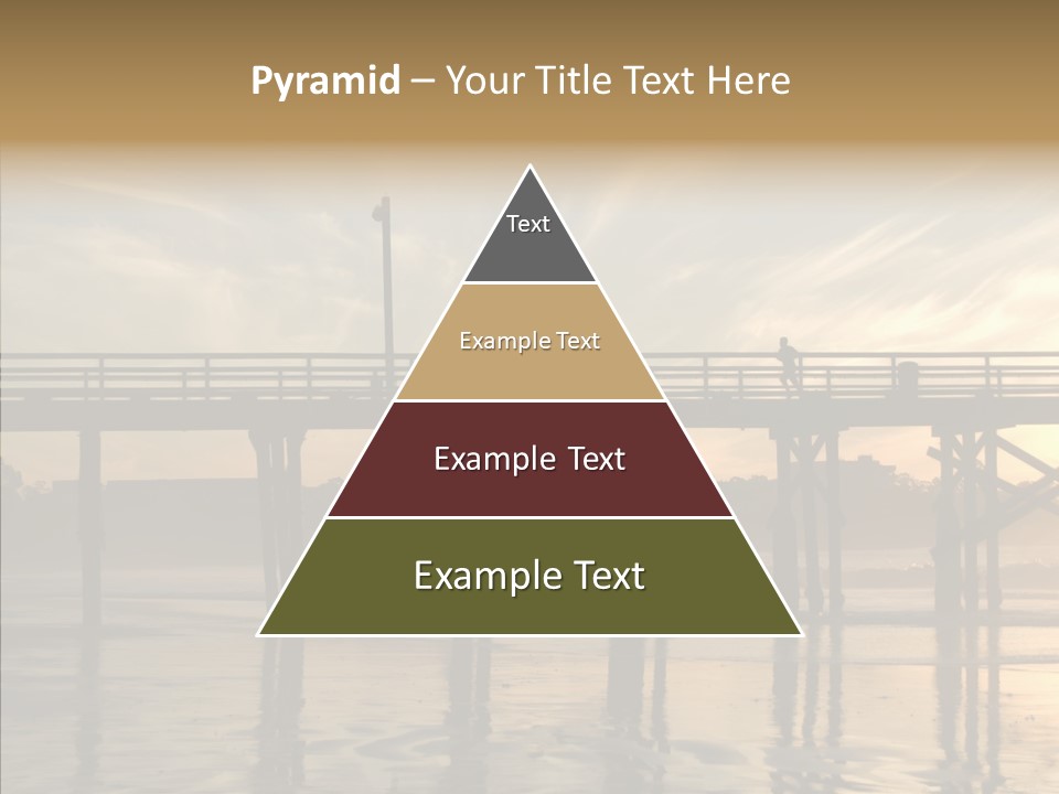 California Running Man PowerPoint Template