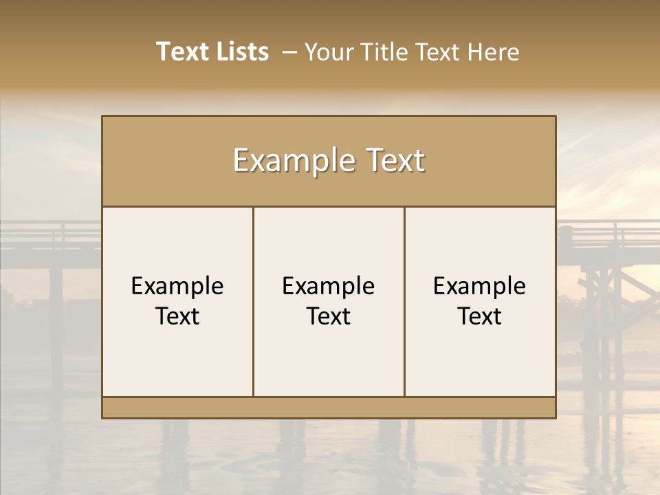 California Running Man PowerPoint Template