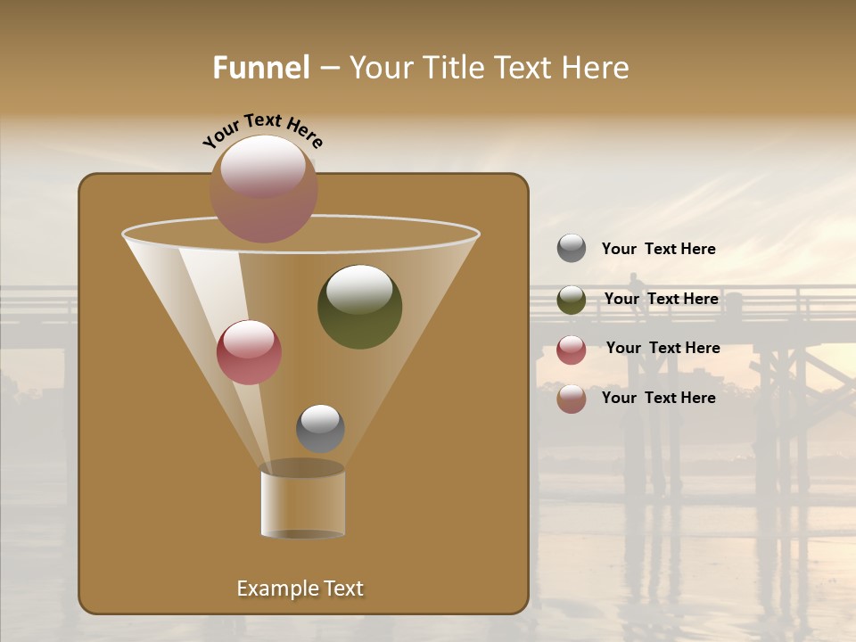 California Running Man PowerPoint Template