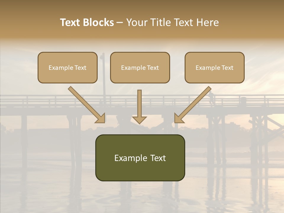 California Running Man PowerPoint Template