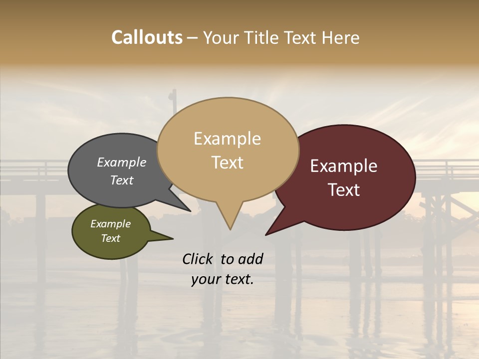 California Running Man PowerPoint Template