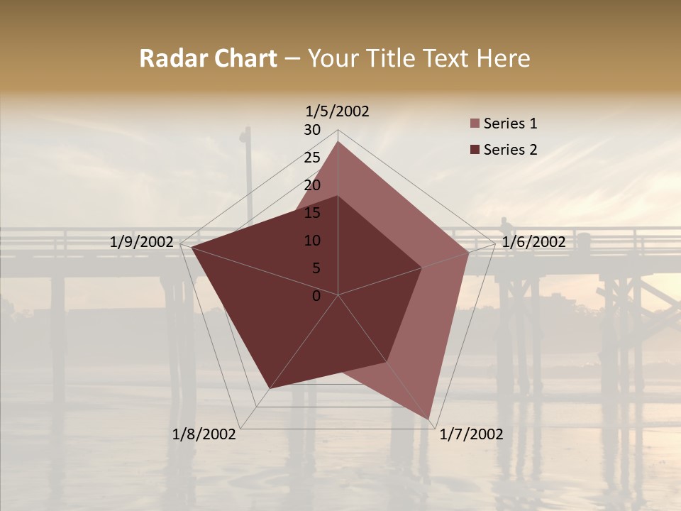 California Running Man PowerPoint Template